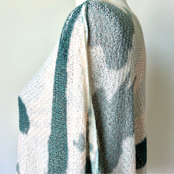 POL Boho Slouchy Camo Print Lightweight Dolman Sleeve Sweater—SZ. Medium - Picture 5 of 17